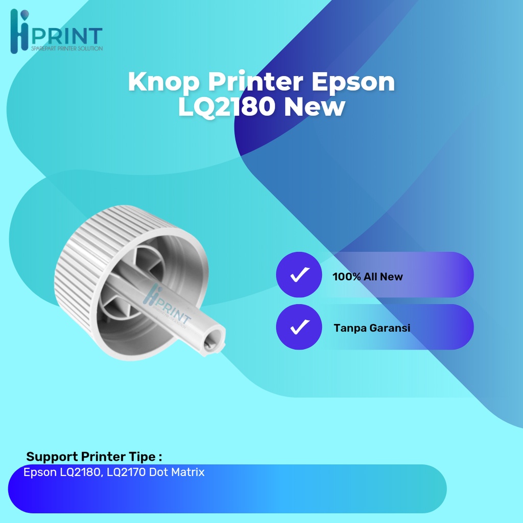 Knop Epson LQ2180 LQ2170, Knob Epson LQ-2180 LQ-2170 New Knop Printer Epson LQ2180 Original