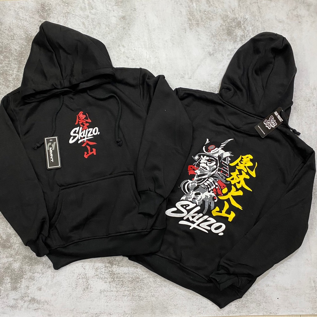 Sweater Hoodie Anak Tanggung Hoodie Samurai ONEPICE Flecee Tebal anak(Laki laki&amp;Prempuan)