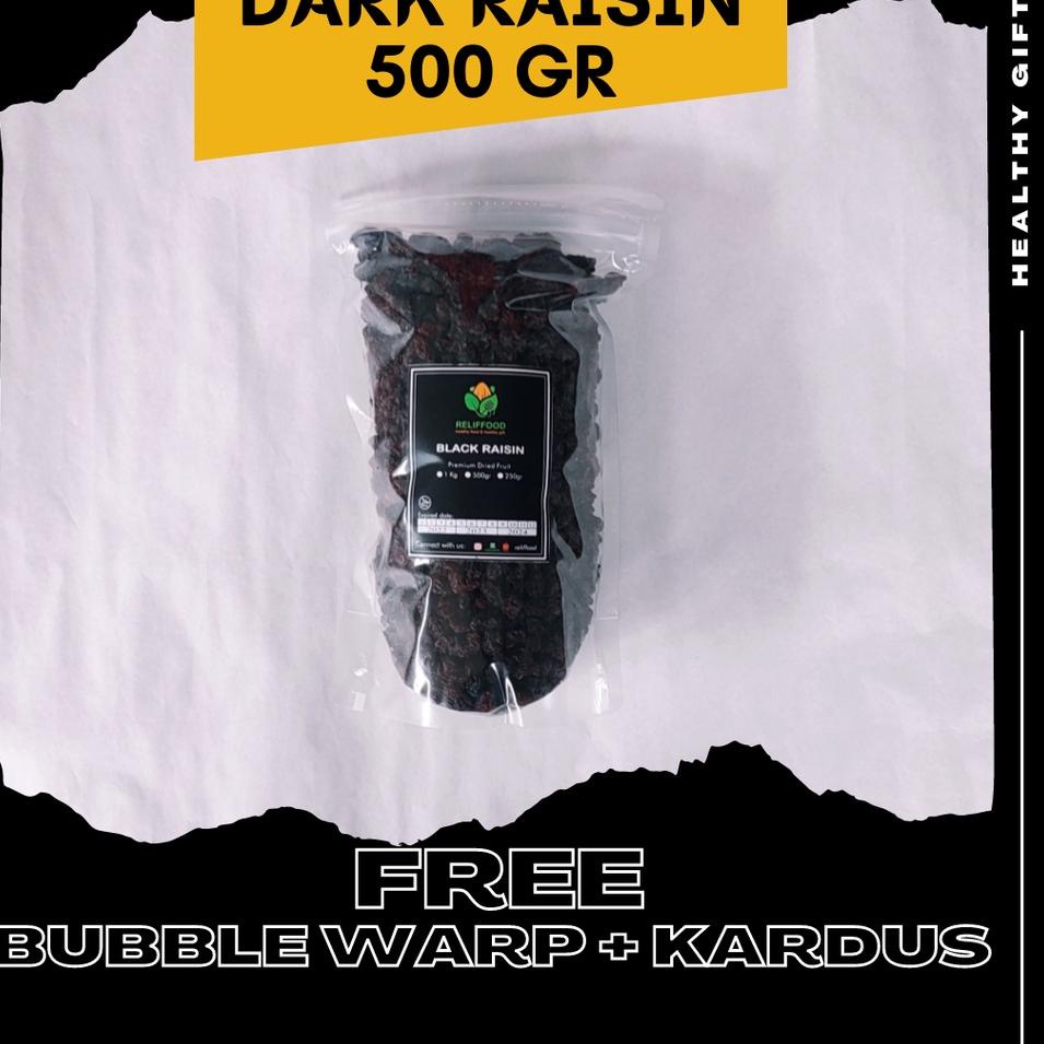 

♥ KISMIS HITAM 500 GRAM BLACK RAISIN PREMIUM ♕