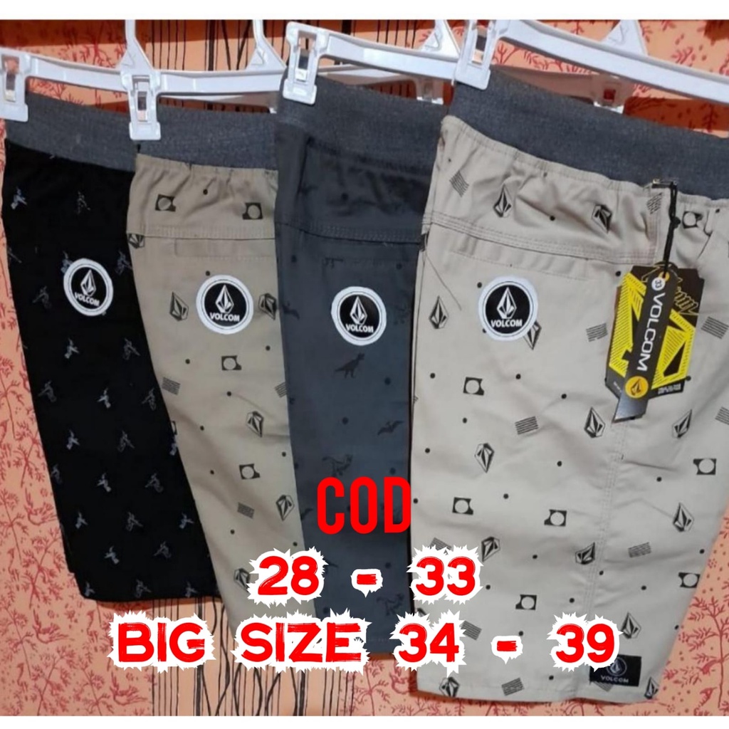 Celana Pendek Pria Chino Rip Karet Melar Dewasa Big Size