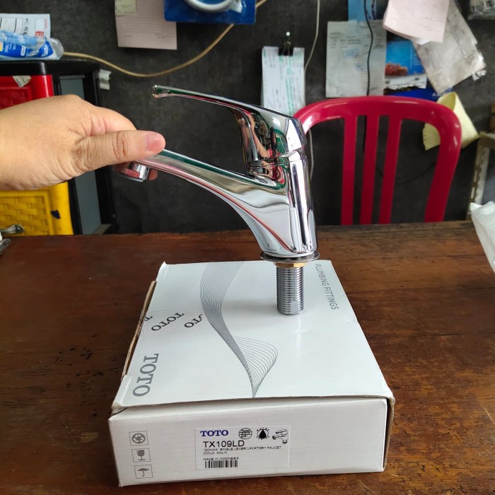 Terlaris Kran Wastafel Toto Dingin / Tx109Ld / Kran Wastafel Toto