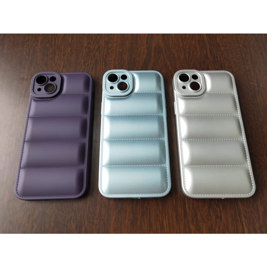 CASE PUFF PILLOW OIL IPHONE X XR 11 PRO MAX 12 PRO MAX