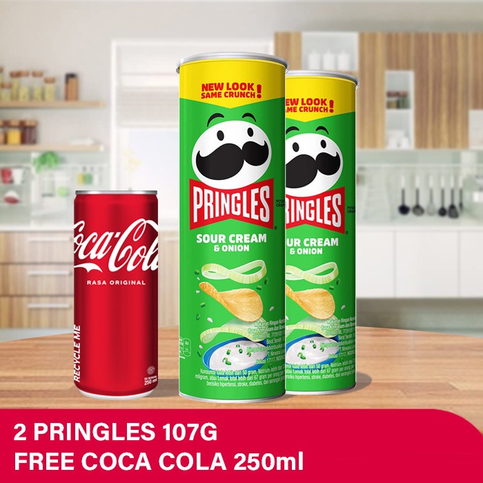 

Paket Nyam 3 - PRINGLES X COCA COLA