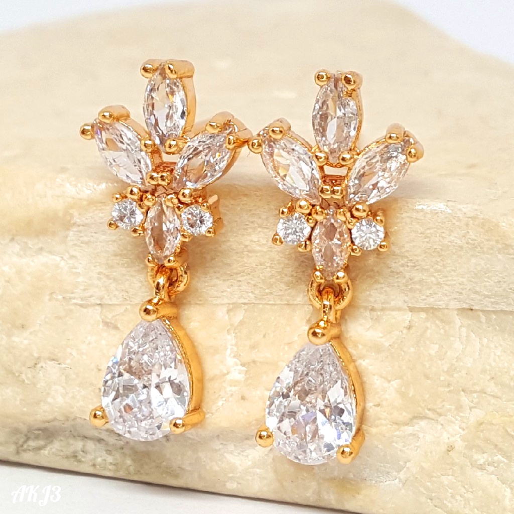 PGX Anting Tusuk Xuping Lapis Emas Aksesoris Perhiasan Premium - P139