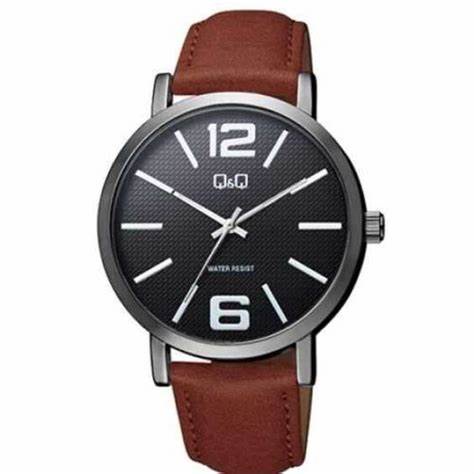 Jam Tangan Pria Classic Casual Kulit Leather Original Q&amp;Q QnQ QQ Q892 QB32 Series