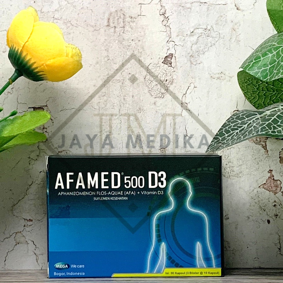 Afamed 500 D3 Isi 30 Kapsul - Suplemen Daya Tahan Tubuh