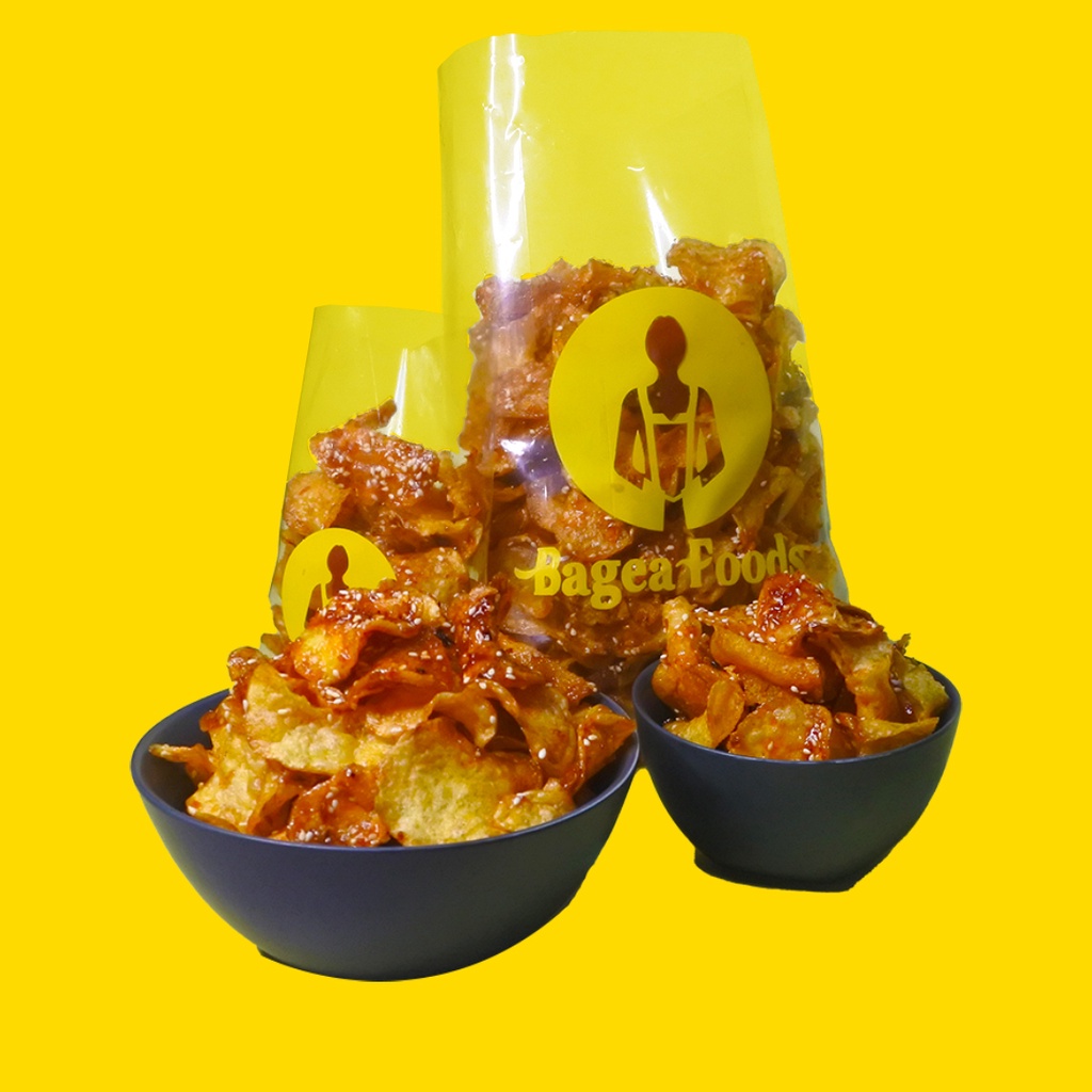 

Bagea Foods Kentang Mustofa Kering Kentang ORIGINAL 200gr cemilan dan lauk praktis