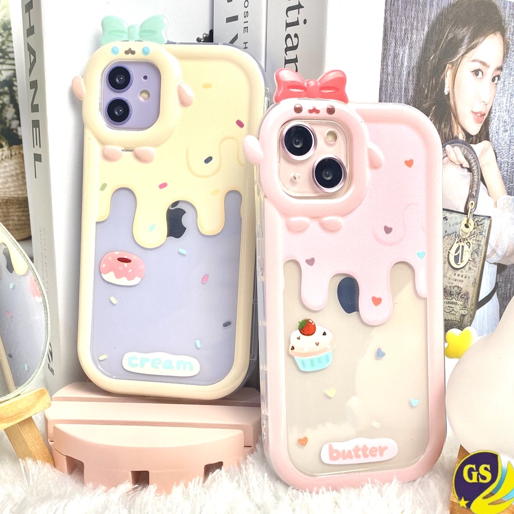 NEW!! CASE SWEET BUTTER &amp; CREAM FOR IPHONE 7+ 8+ X XS XR XS MAX iPhone 11 12 13 PRO MAX iPhone 14 14 PRO14 PLUS 14 PRO MAX