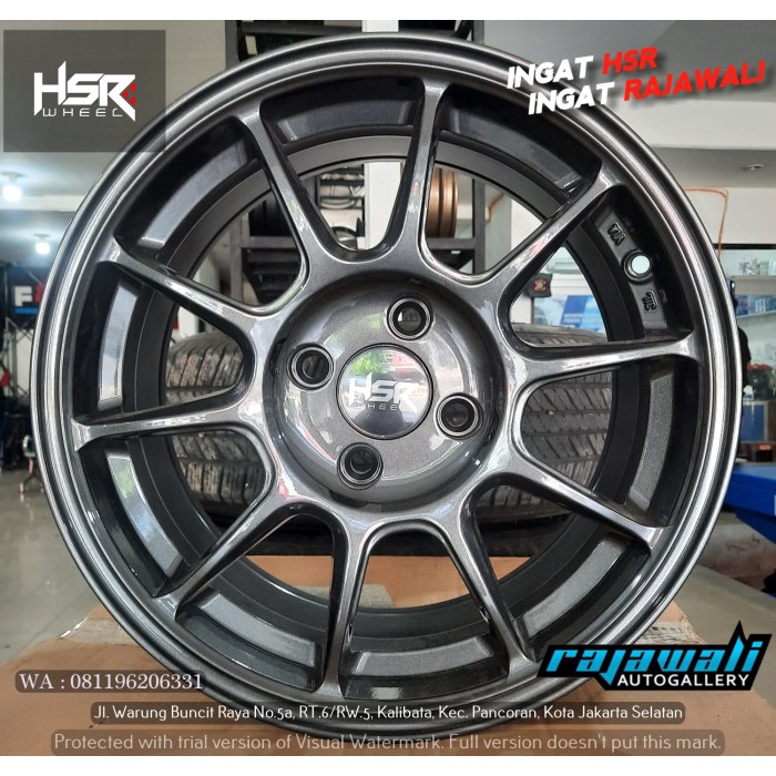 Terlaris Velg Mobil Honda Freed Brio Jazz Vtec Agya Ayla Ring 15 Type Hsr Zero