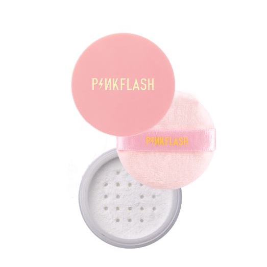 PINKFLASH Bedak Tabur Loose Powder Matte Oil Controller Tahan Lama