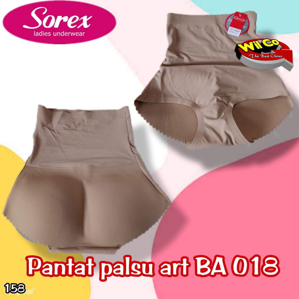 K158 - (Harga Per 1Pcs) KORSET CELANA BUSA WANITA SHAPEWARE PEMBENTUK BODY SEXY SOREX SIZE S - XL