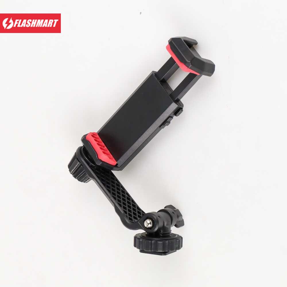 Flashmart Smartphone Holder Clip Bracket Mount Tripod Monopod - XJ-14