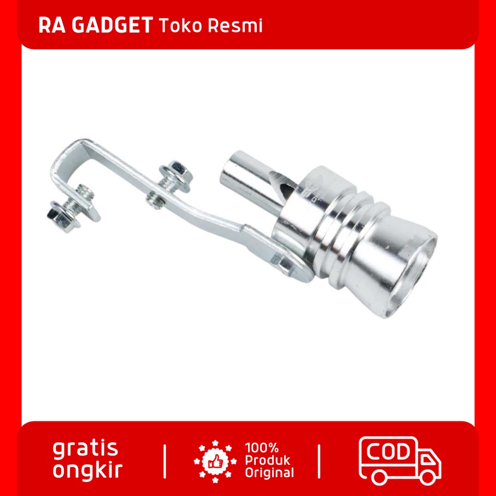 Penyiul Turbo Knalpot Mobil Motor Whistler Size XL 31mm / Penyiul Knalpot Suara Turbo Palsu Kenalpot