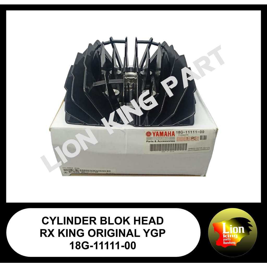 BLOK CYLINDER HEAD KOP NANAS BELIMBING YZ RX KING RXKING ORIGINAL YGP 18G-11111-00