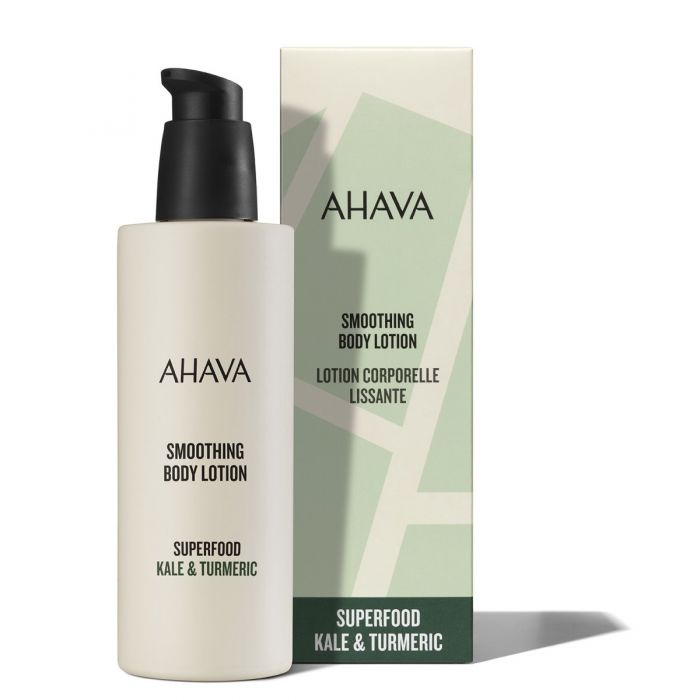 AHAVA SMOOTHING BODY LOTION - KALE & TURMERIC 250ML
