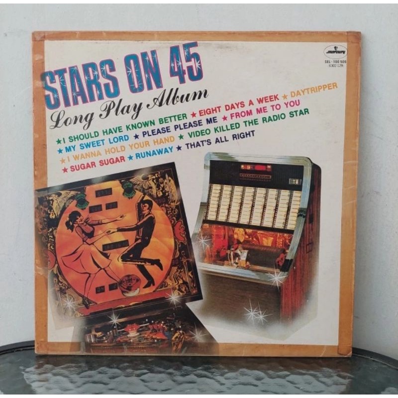 Vinyl Piringan Hitam 12 inch Stars On 45