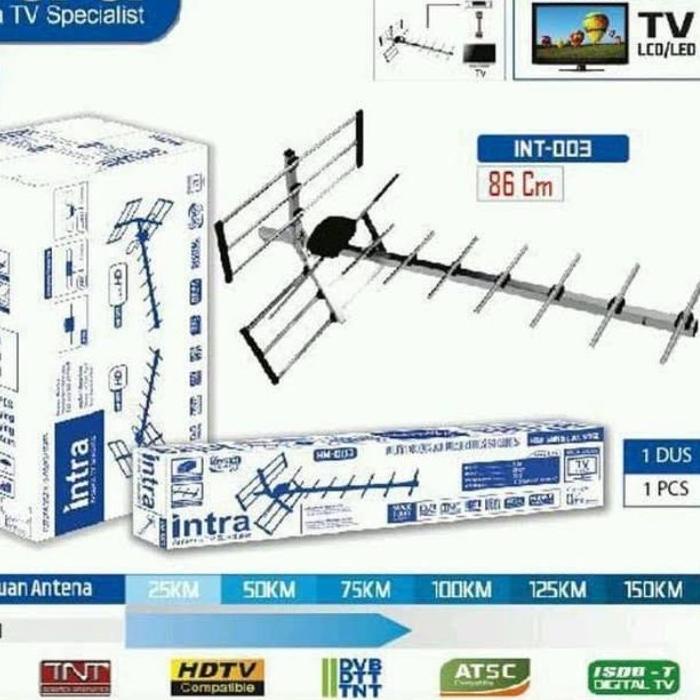♪ Intra Antena TV Digital Luar / Outdoor INT-003 / INT-005 ✸