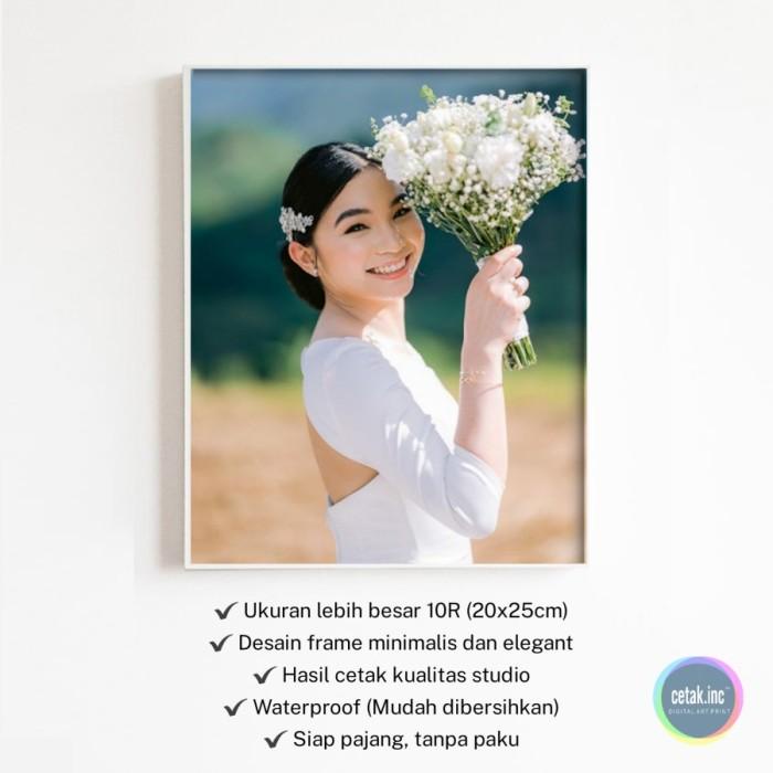 [4PCS] Cetak foto blok 10R | Custom foto dinding Instablok 20X25 cm