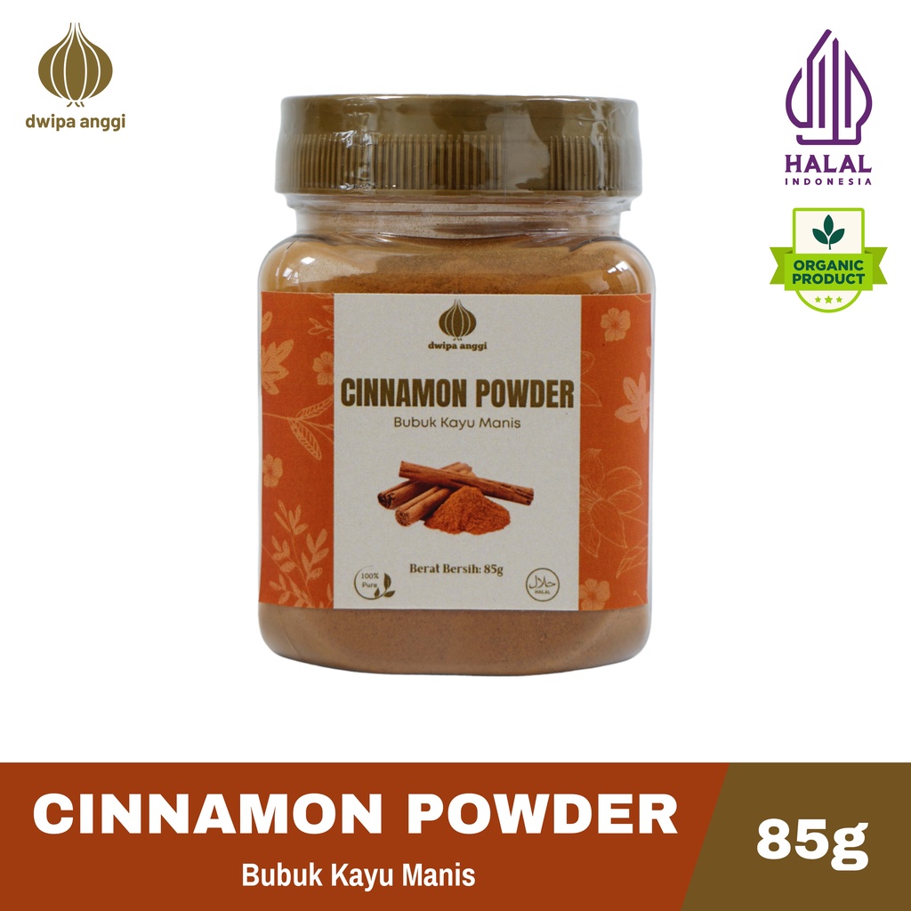 

Bubuk Kayu Manis 85g |Cinnamon Powder | Kayu Manis Halus Premium Murni