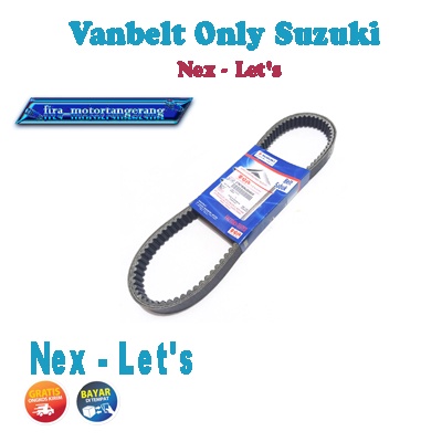 Vanbelt Nex Karbu / VBelt Suzuki Nex 110 / Vanbelt Nex 110 / Vanbelt Suzuki Lets 110 / Pambel Nex Ka
