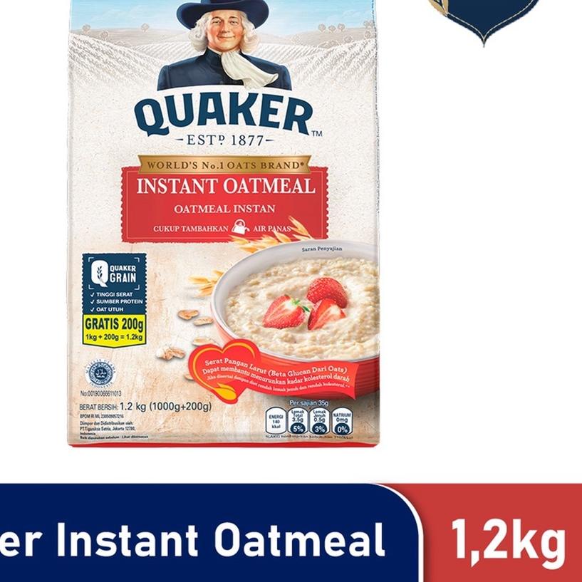 

♀ Quaker Instant Oatmeal 1200 gr ◄