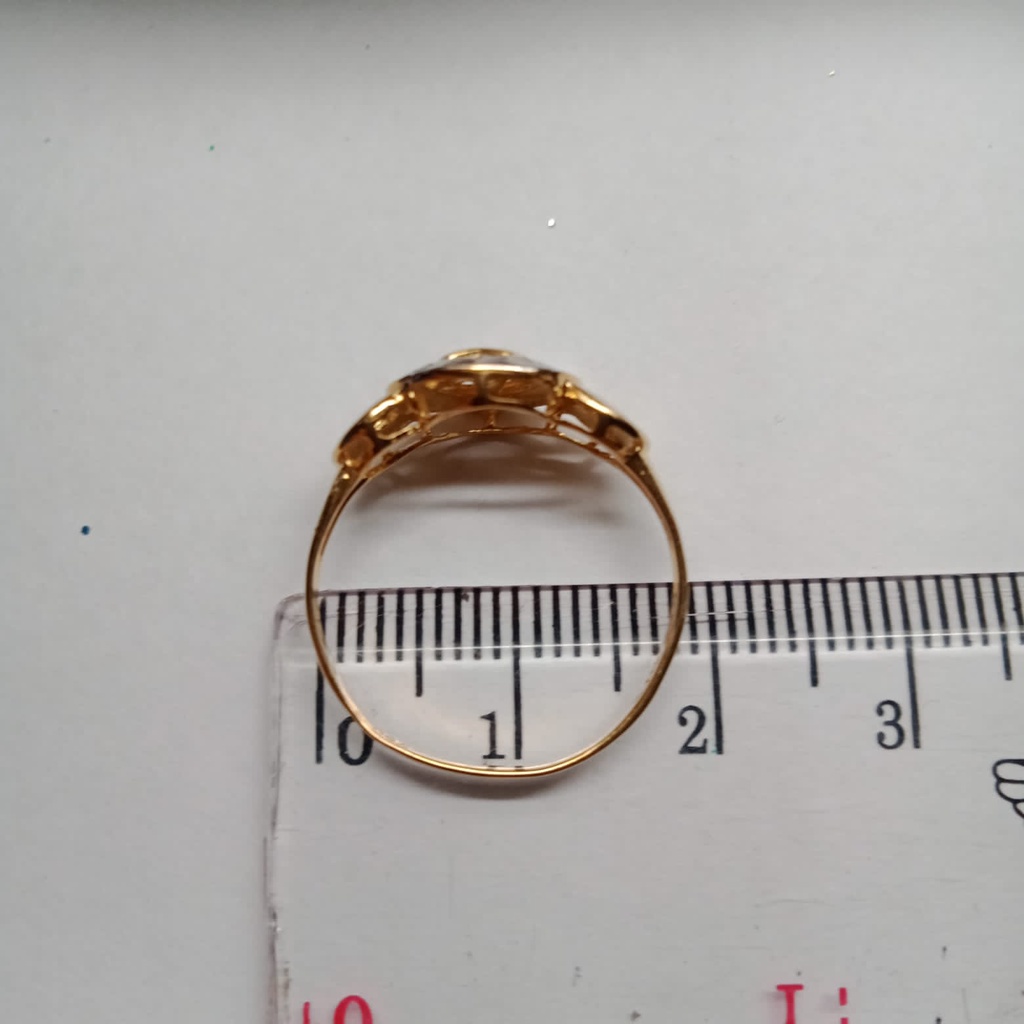 Cincin emas 17k - 1.8 gr kadar 750 - 4302