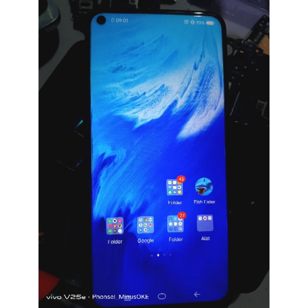 Mesin vivo Y30i normal