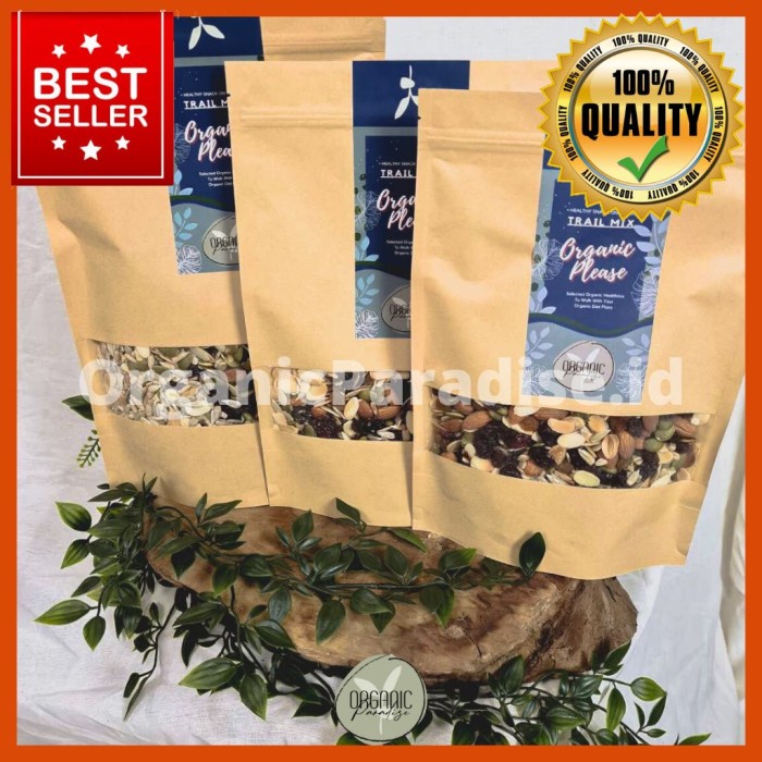 

Trail mix / Mixed Nut Organic Please 150gr Premium Quality Fresh