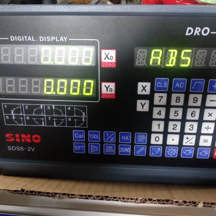 Terlaris Milling Monitor Dro Milling 2 Axis Merk Sino