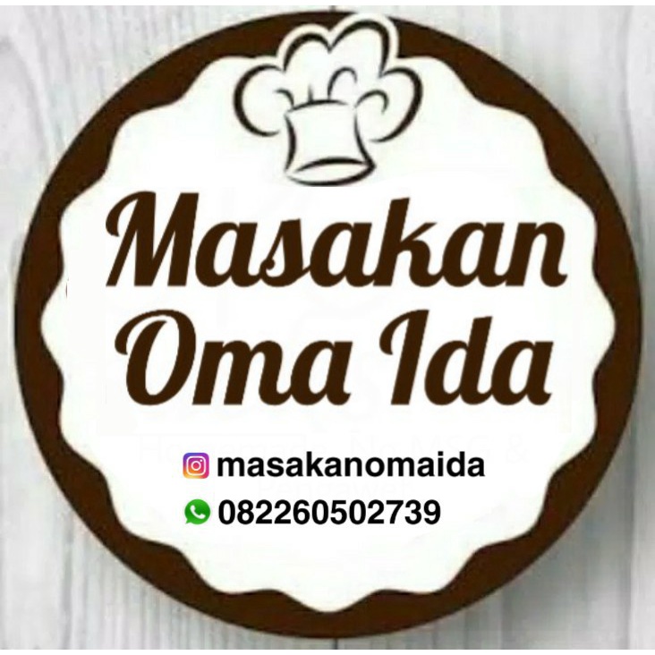 

(MINIMAL ORDER 100 PCS) STIKER PRODUK KEMASAN MASAKAN / KULINER