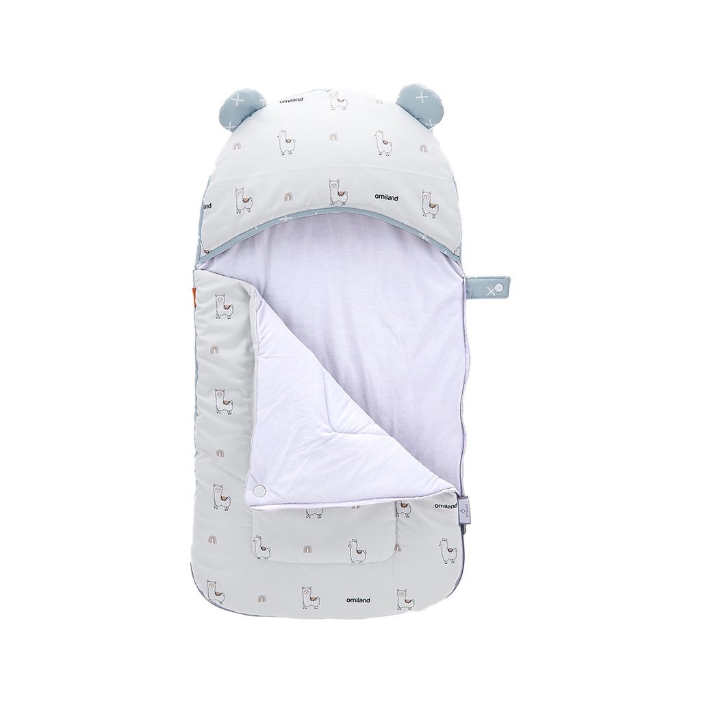 Omiland Sleeping Bag Kantong Tidur Bayi Lembut &amp; Hangat Alpaca Series - OB26201 OB26202 OB26203 OB26204