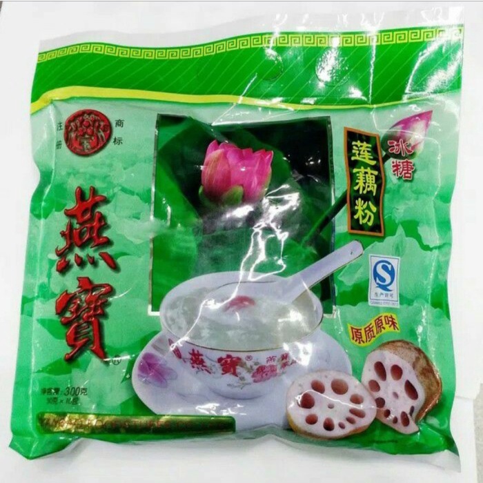 

Yan bao bubuk akar teratai(tepung yan bao lotus root powder)10 sachet