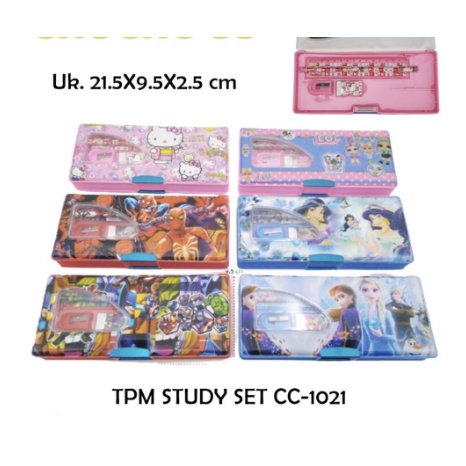 

Tempat Pensil Kotak Pensil Anak Magnet Karakter Candy CC-1021 CC 1021 TAKASIMURA STORE