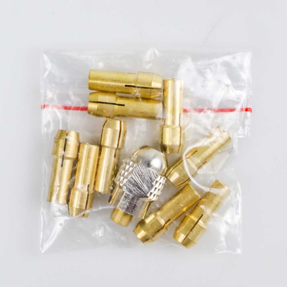 (BISA COD) FTIHSHP  Chuck Mata Bor Drill Brass Collet 11 PCS - DMPJ-31