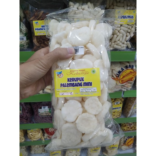 

KERUPUK PALEMBANG MINI 160 Gram