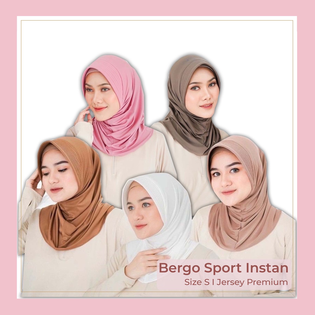 Hijab Instan / Sport - Varian Lengkap