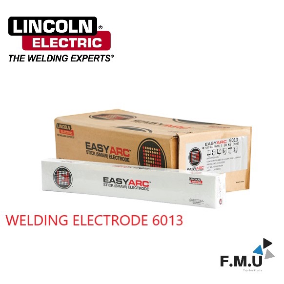 Kawat Las / Welding Electrode Merk Lincoln Electric Easyarc 6013 Termurah (Per 5 Kg)