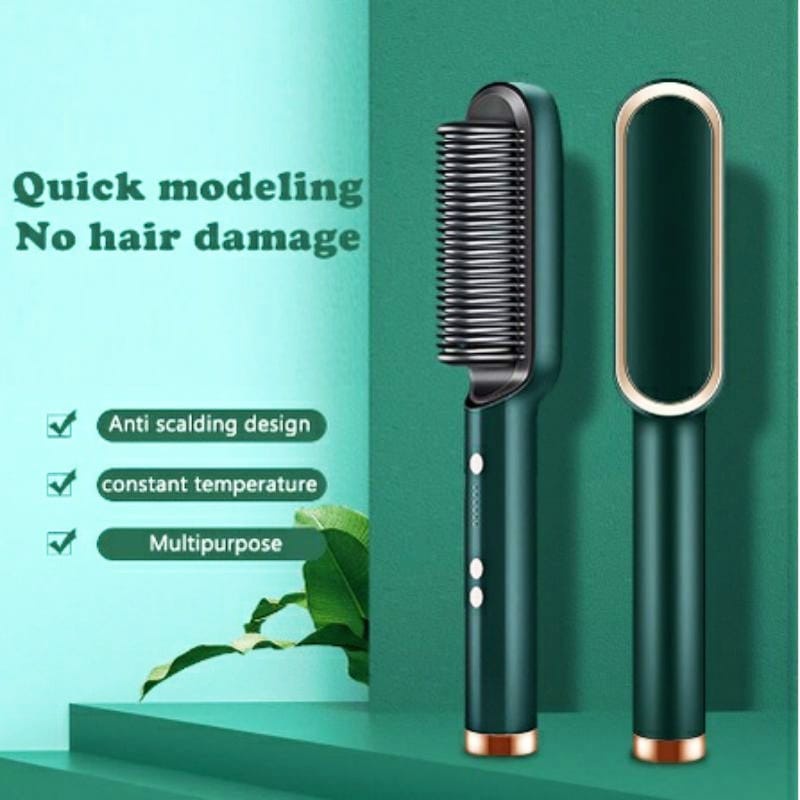 [ MSTR ] Sisir Catokan Listrik Pelurus Rambut straight Combs 2 in 1