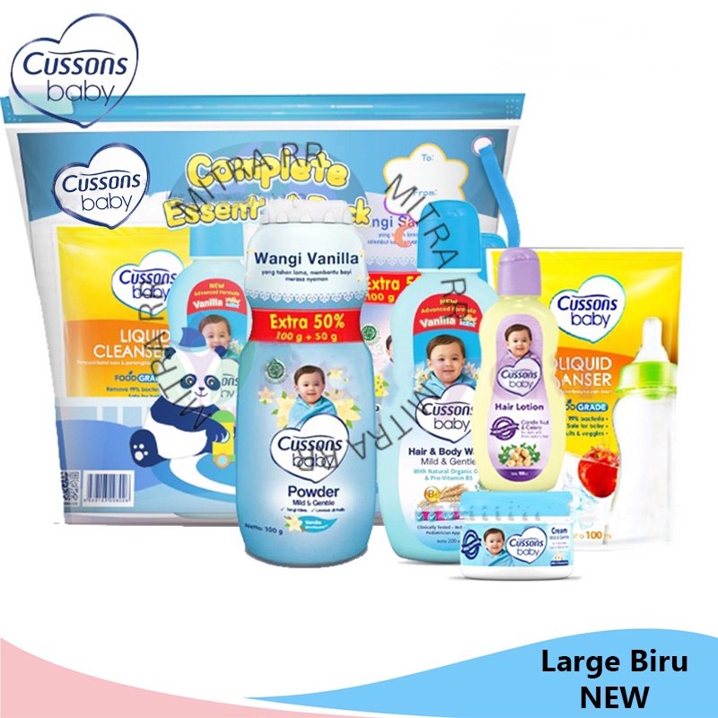 NEW! Cussons Baby Gift Bag Set Essential Basic Complate Pack | Cussons Baby Original