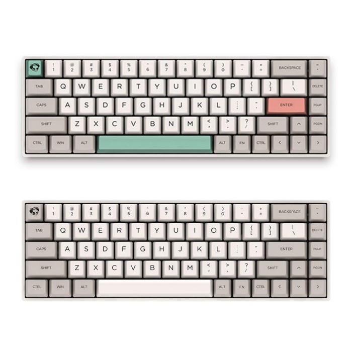 Terlaris Akko 3068 V2 9009 Retro Mechanical Keyboard