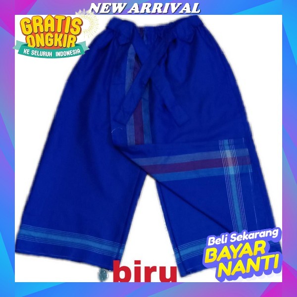 Sarung Anak Wadimor Junior Hitam Polos Usia 10 11 12 Tahun Atau Kelas 4 5 6 Sd Tanpa Tumpal Sarung T