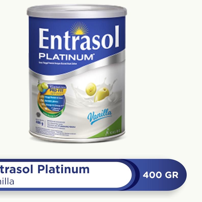 

➦ ENTRASOL PLATINUM VANILLA 400 G ♬