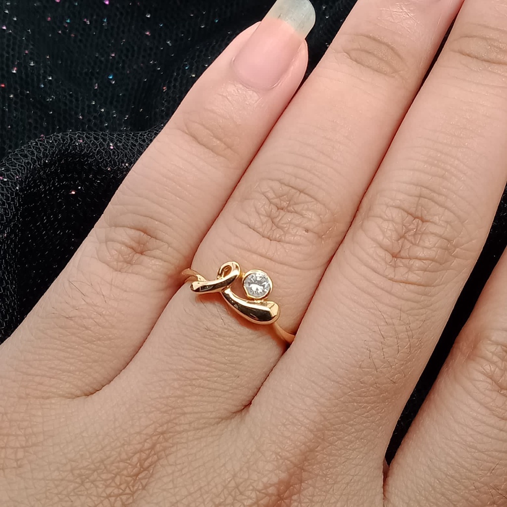 Cincin Emas 17k - 1.55 Gr Kadar 750 - 4359