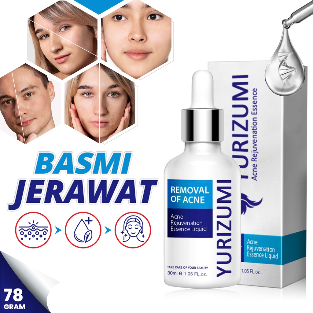 Yurizumi Pure Skin Serum Wajah Anti Jerawat / Menghilangkan Jerawat Bandel /Acne Removal Serum 30ml