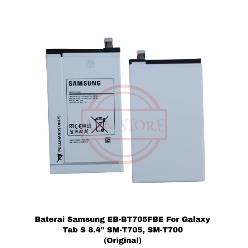 BATRE BATERAI SAMSUNG GALAXY TAB S 8.4 SM-T705 / SM-T707 / SM-T700 ORIGINAL