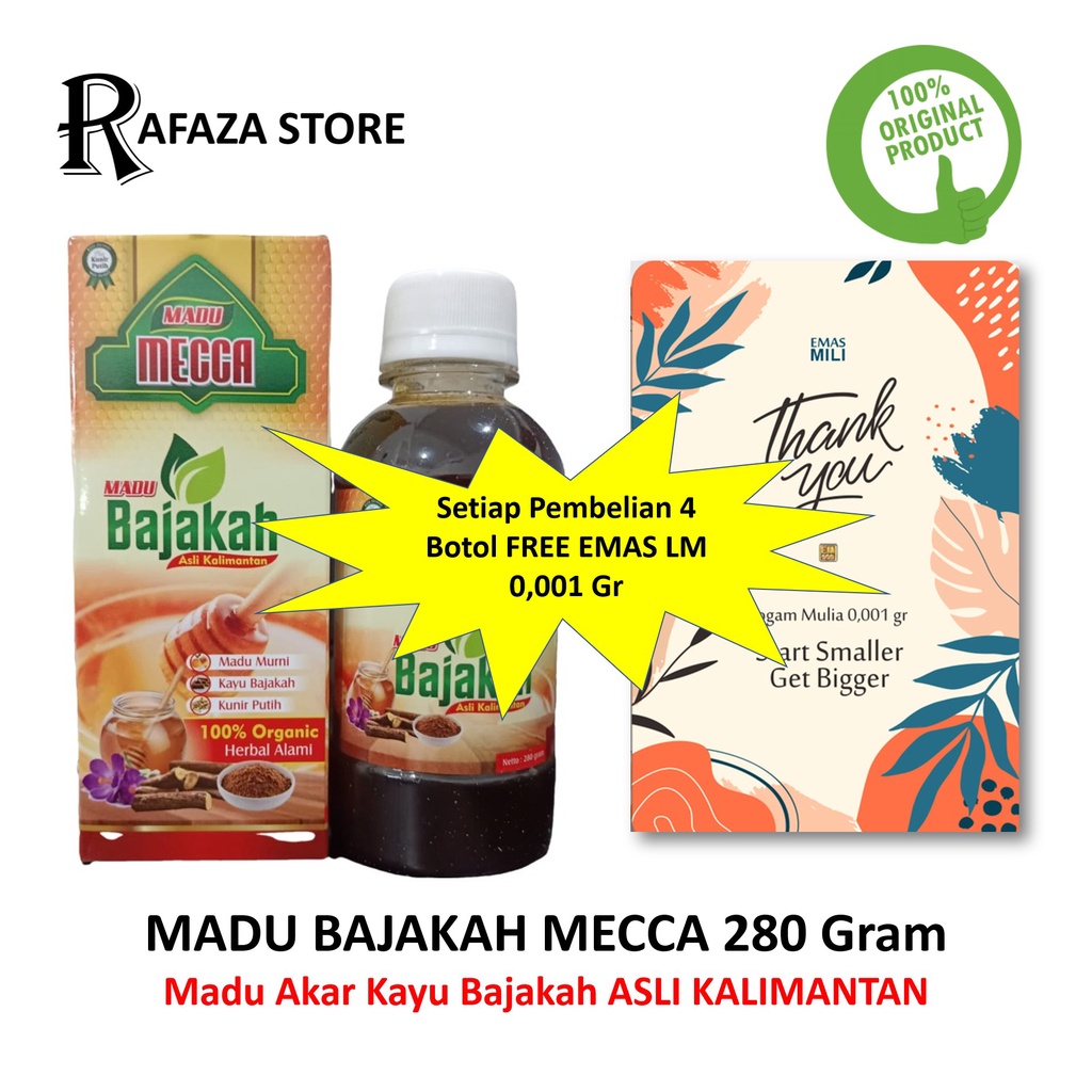 Madu Bajakah Borneo Mecca 280 Gram