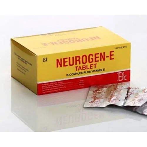 Neurogen E Tablet B-Complex Plus Vitamin E, 100 tablets// singapore