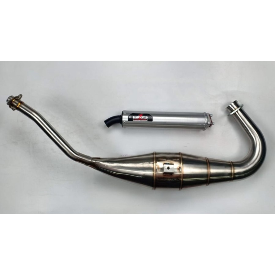 KNALPOT CMS KAWASAKI NINJA 150R FULL SISTEM ORIGINAL