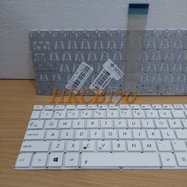 Keyboard Laptop Asus X200Ca X200Ma F200Ca F200Ma Series Putih -HRCB