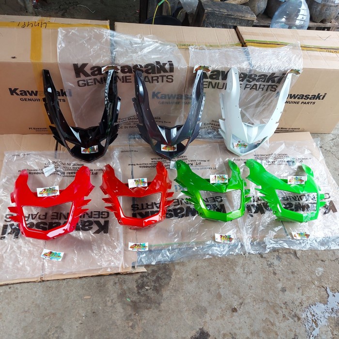 Barong Batok Cover Lampu Pala Body Cowling Up Ninja Rr New Original Termurah